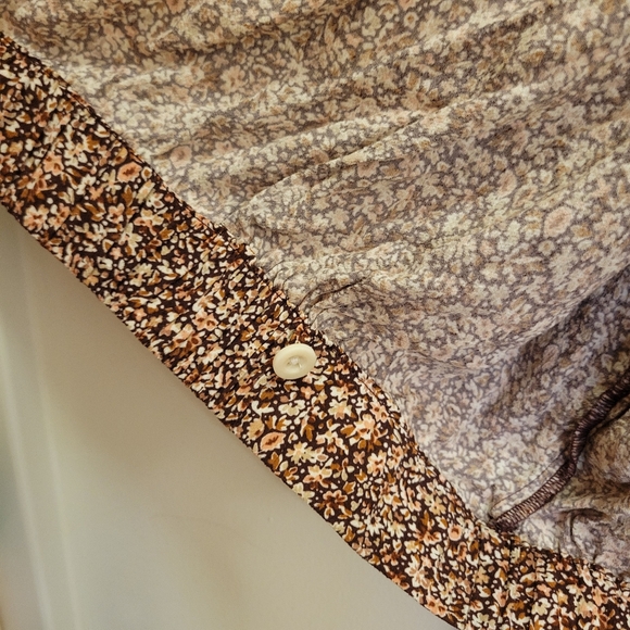 Madewell Tie Front Wrap Top - Picture 7 of 9